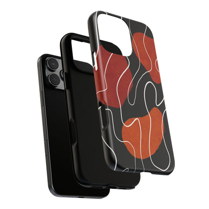 Stylish Phone Case with Abstract Design, Tough Cases for Modern Life, Trendy Phone Accessory, Unique Gift Idea, Holiday Present