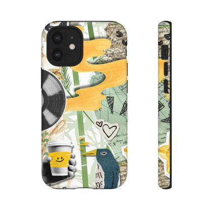 Artistic Phone Case, Unique Cell Phone Cover, Trendy Gifts for Music Lovers, Eco-Friendly Phone Accessory, Stylish Tech Gifts, Cool Cases, Unique Phone Cases