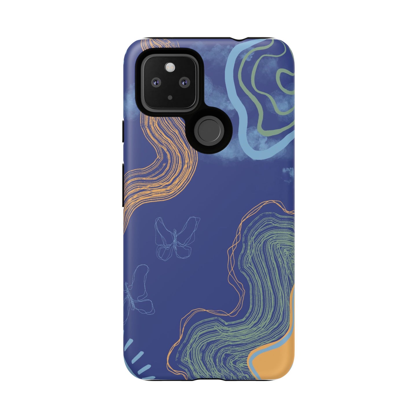 Artistic Phone Case, Abstract Phone Cover, Gift for Her, Modern Design, Boho Phone Case, Unique Phone Accessories