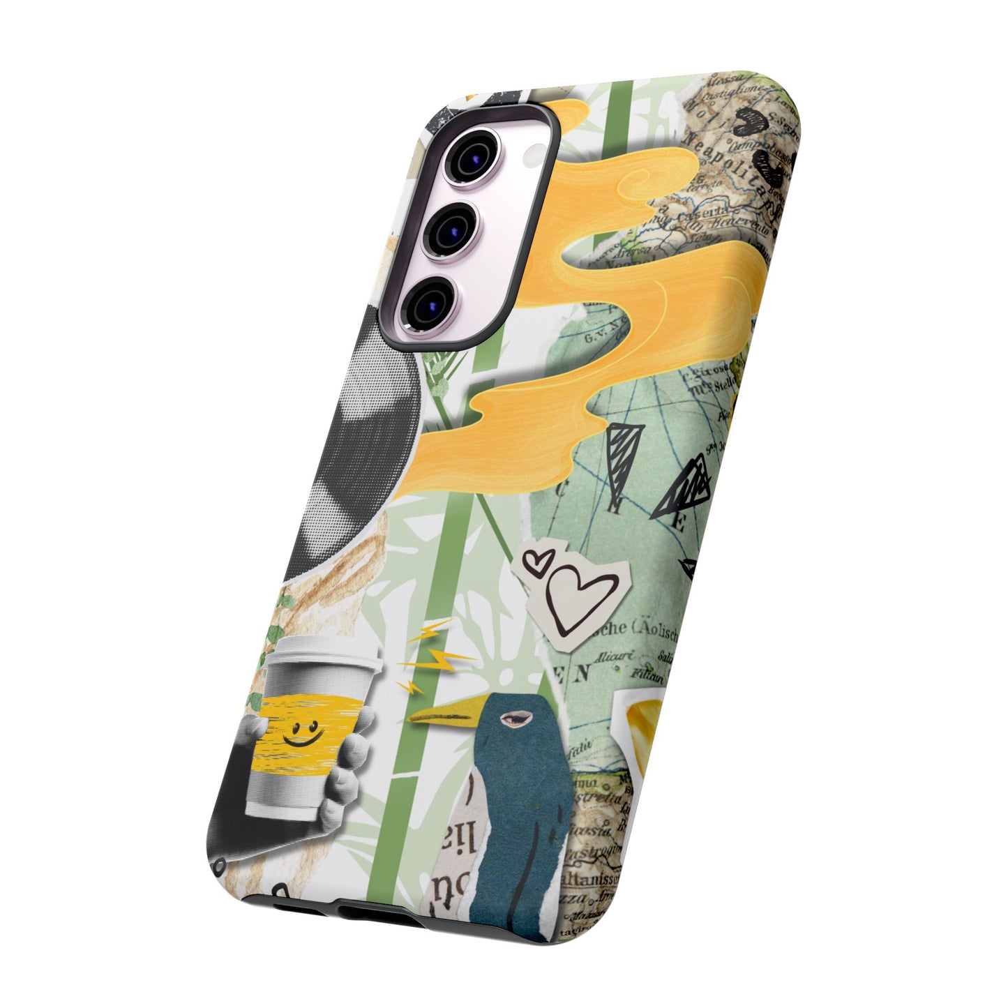 Artistic Phone Case, Unique Cell Phone Cover, Trendy Gifts for Music Lovers, Eco-Friendly Phone Accessory, Stylish Tech Gifts, Cool Cases, Unique Phone Cases