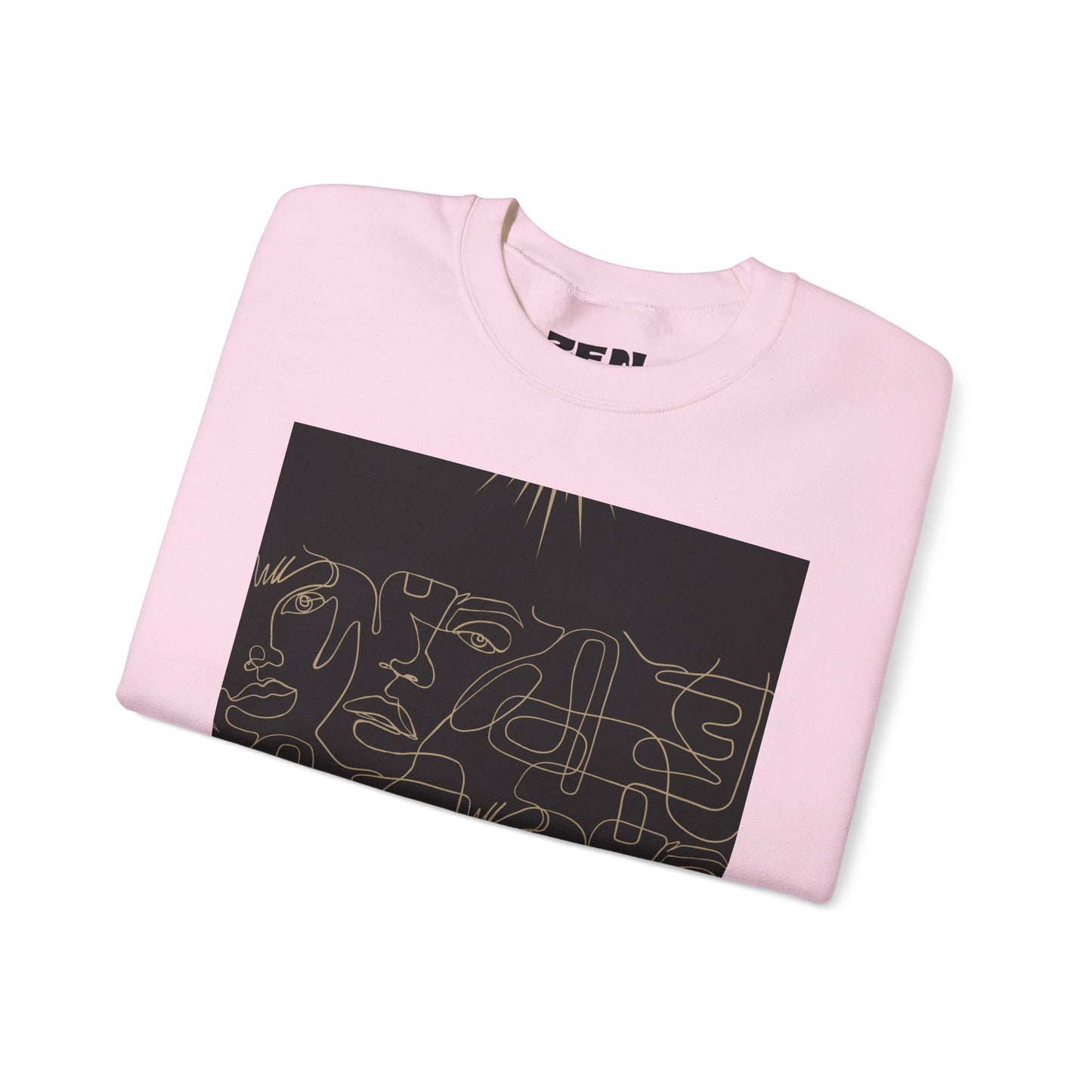 Stylish Unisex Crewneck Sweatshirt - Modern Art Design, Cozy Gift for Him/Her, Perfect for Fall, Casual Wear, Art Lovers, Abstract, Minimalist, Autumn Vibes