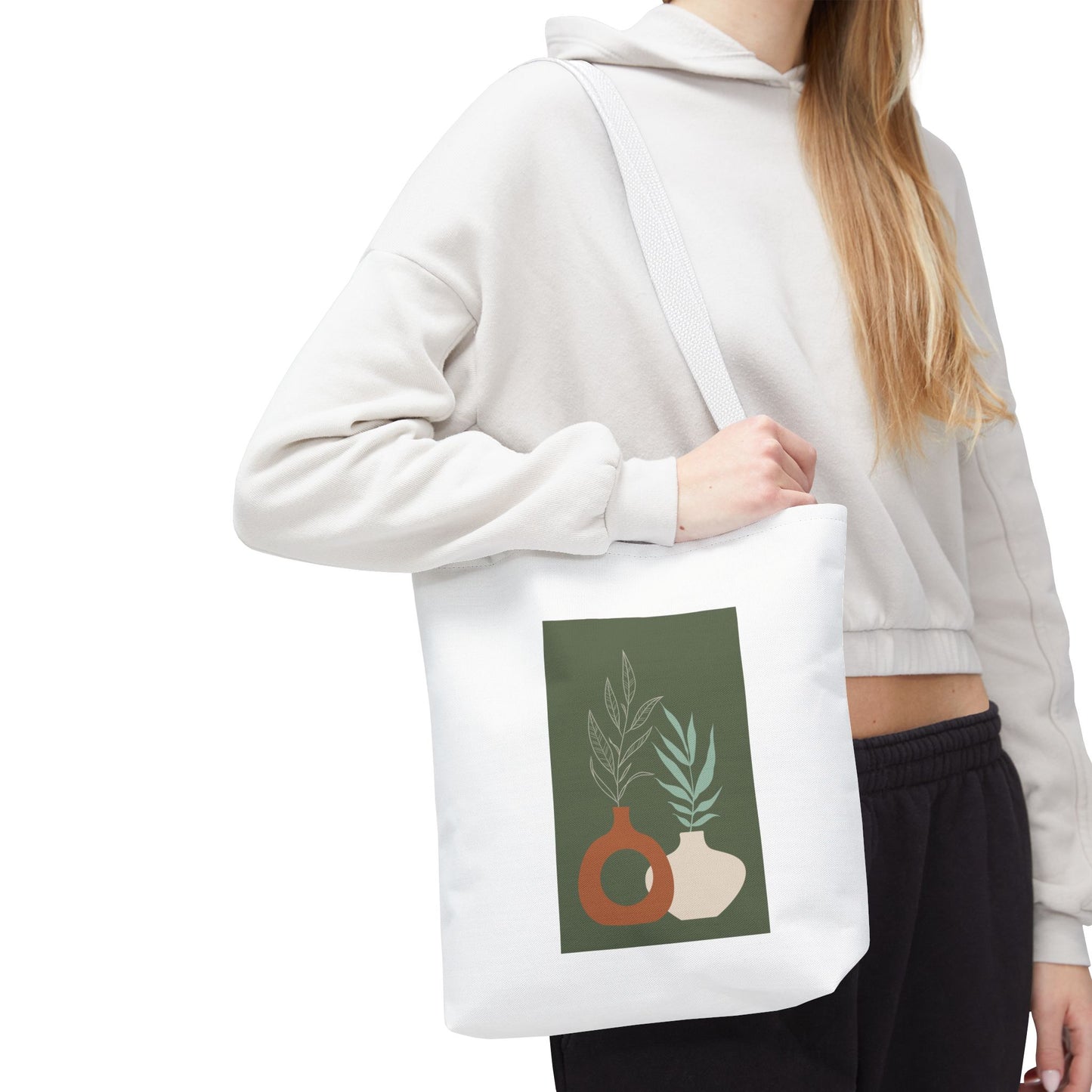 Stylish AOP Tote Bag, Eco-Friendly Shopping Bag, Reusable Carryall, Art Print Handbag, Gift for Her