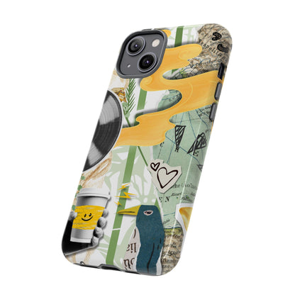 Artistic Phone Case, Unique Cell Phone Cover, Trendy Gifts for Music Lovers, Eco-Friendly Phone Accessory, Stylish Tech Gifts, Cool Cases, Unique Phone Cases