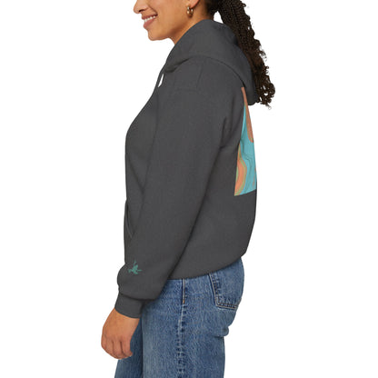 Chic Abstract Art Hoodie for Comfort & Style, Unisex Pullover, Cozy Sweatshirt, Trendy Gift for Art Lovers, Casual Outfit Must-Have