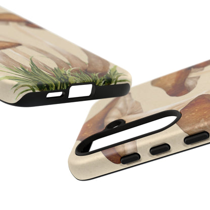 Mushroom Phone Case - Nature Lover, Eco-Friendly Gift, Cute Cell Phone Cover, Aesthetic Tech Accessory, Unique Fall Decor, Artsy Phone Cases, Cute, Gift for Her, Nature-inspired Designs, Durable Cases
