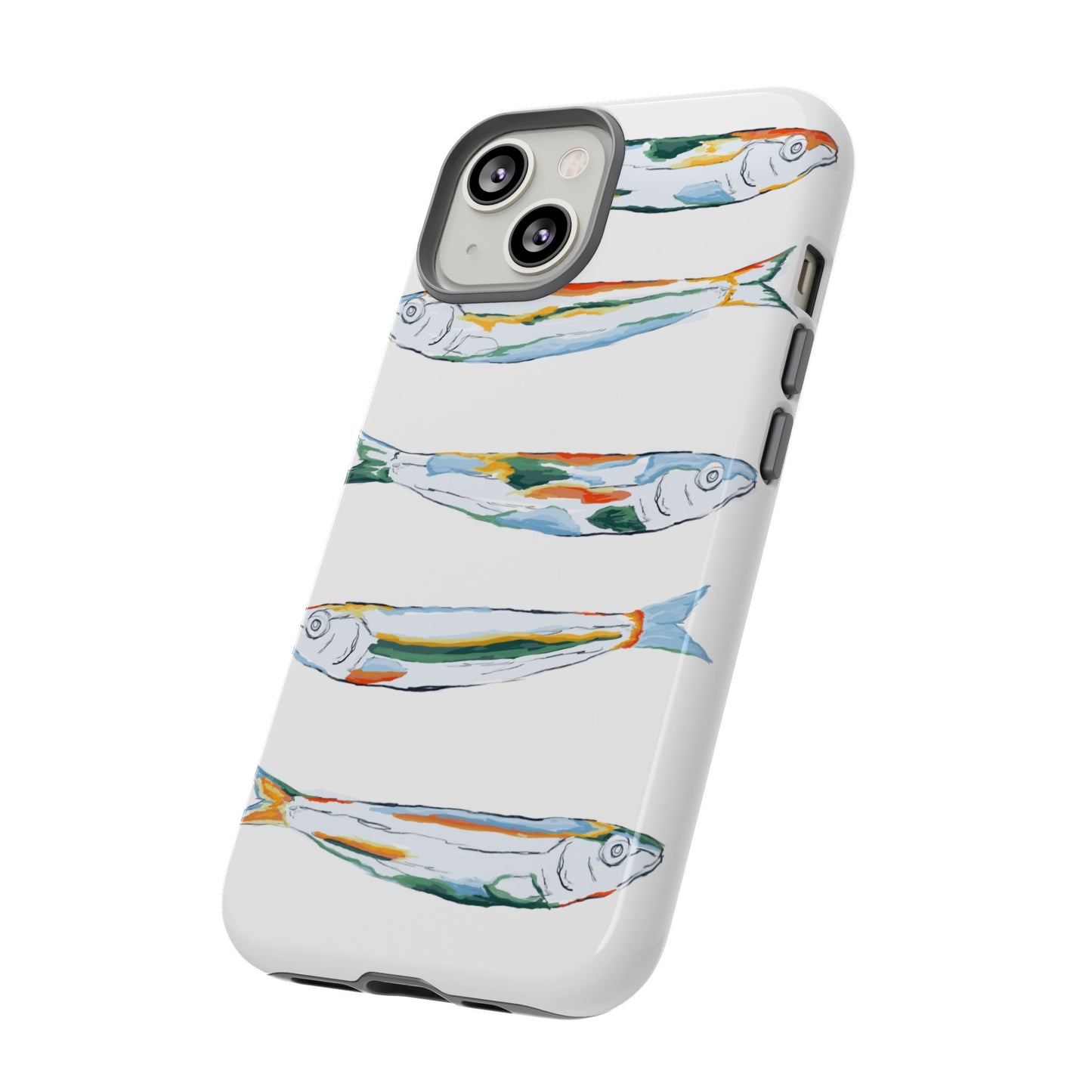 Tough Cases – Artistic Fish Design Phone Case, Unique Gift for Aquatic Lovers, Perfect for Birthdays, Holidays, and Everyday Use, Quirky Cases, Fun Phone Cases