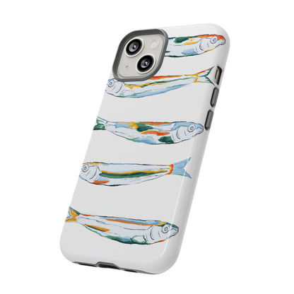 Tough Cases – Artistic Fish Design Phone Case, Unique Gift for Aquatic Lovers, Perfect for Birthdays, Holidays, and Everyday Use, Quirky Cases, Fun Phone Cases