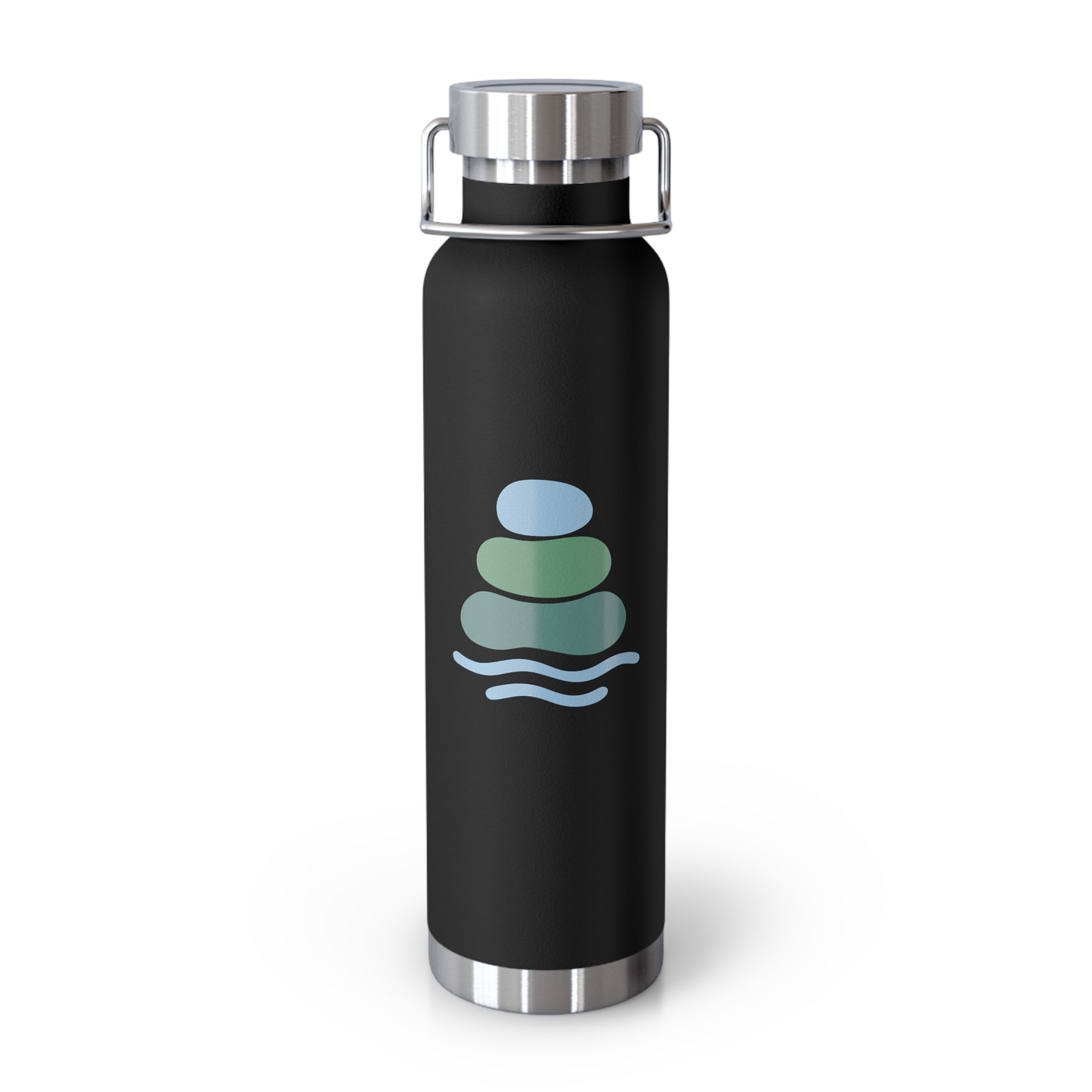 Calm Oasis Water Bottle | Insulated Hydration Flask for Yoga, Travel, Exercise, Eco-friendly Gift, Outdoor Adventures, Gift for Him, Gift for Her