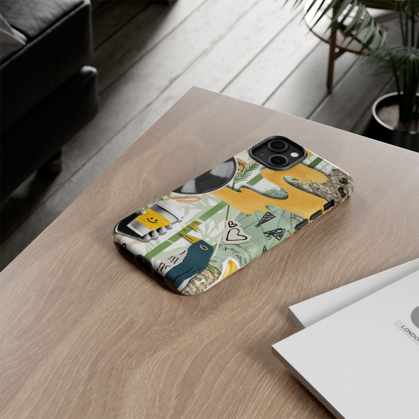 Artistic Phone Case, Unique Cell Phone Cover, Trendy Gifts for Music Lovers, Eco-Friendly Phone Accessory, Stylish Tech Gifts, Cool Cases, Unique Phone Cases