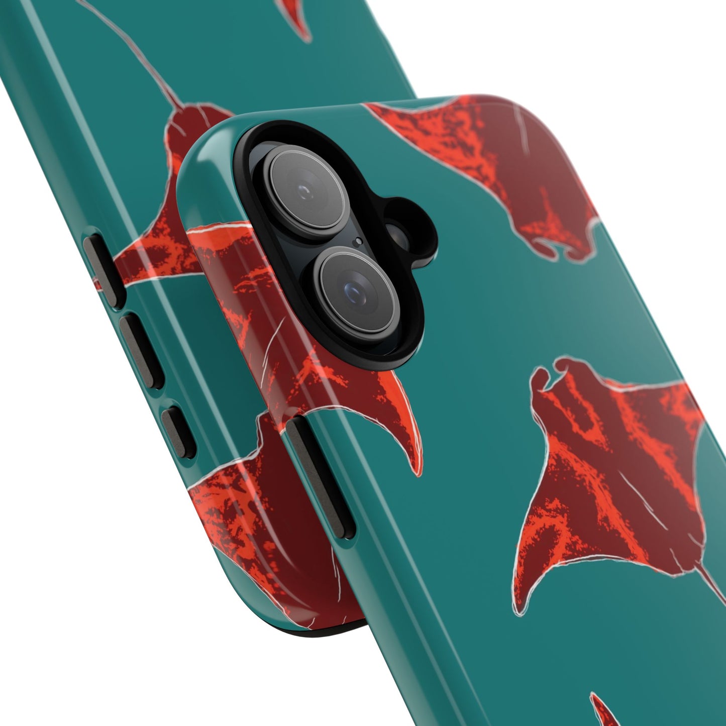 Manta Ray Phone Case, Tropical Phone Cover, Ocean Vibe Accessories, Summer Gift Idea, Marine Animal Merchandise