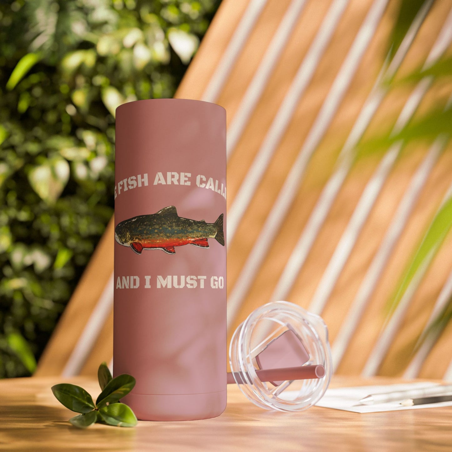 Fishing Lover's 20oz Tumbler - Perfect for Outdoors, Travel, Gifts, Father's Day, Camping, and More!