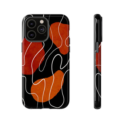 Stylish Phone Case with Abstract Design, Tough Cases for Modern Life, Trendy Phone Accessory, Unique Gift Idea, Holiday Present
