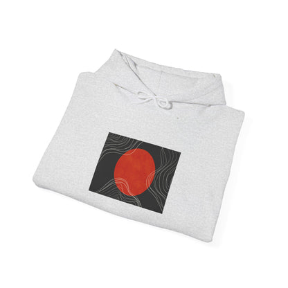 Minimalist Graphic Hoodie for Comfort, Cozy Sweatshirt for Everyday Wear, Trendy Hooded Pullover, Casual Gift for Friends
