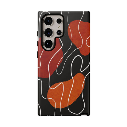 Stylish Phone Case with Abstract Design, Tough Cases for Modern Life, Trendy Phone Accessory, Unique Gift Idea, Holiday Present