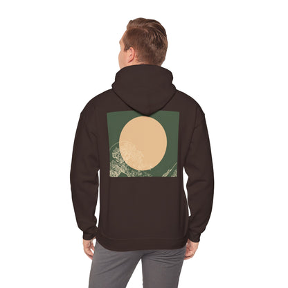 Zen Frog Unisex Hoodie | Relaxed Fashion, Cozy Sweatshirt, Unique Gift, Chill Vibes, Spring and Summer Style