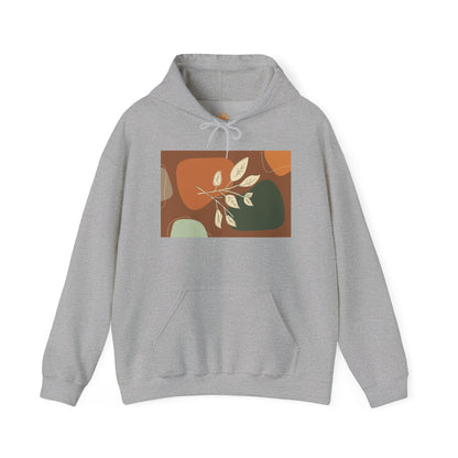 Botanical Design Unisex Hoodie, Cozy Sweatshirt for Nature Lovers, Gift for Friends, Autumn Fashion, Comfortable Casual Wear
