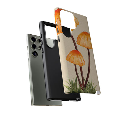Mushroom Phone Case, Tough Cases for Nature Lovers, Unique Phone Covers, Gifts for Eco Enthusiasts, Fun Protective Cases