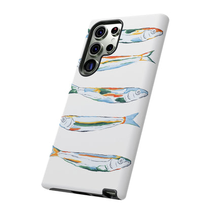 Tough Cases – Artistic Fish Design Phone Case, Unique Gift for Aquatic Lovers, Perfect for Birthdays, Holidays, and Everyday Use, Quirky Cases, Fun Phone Cases