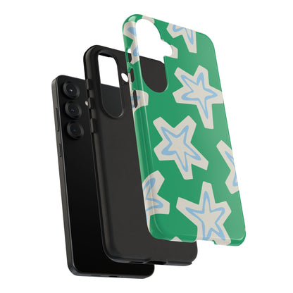 Retro Star Pattern Phone Case | Tough Cases, Colorful Cover for Phones, Phone Accessories, Gift for Her, Trendy Cases