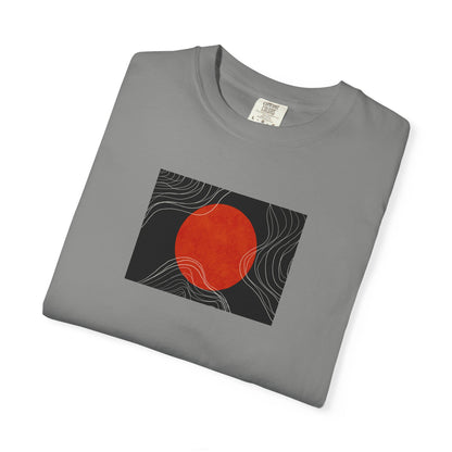 Sunset Vibes Unisex T-Shirt, Casual Summer Tee, Bohemian Shirt, Gift for Art Lovers, Men's and Women's Fashion
