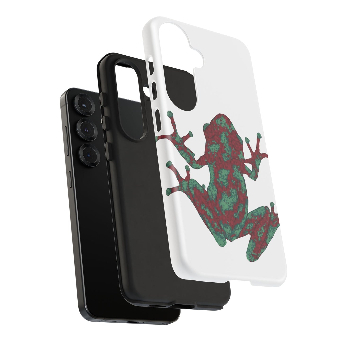 Frog Phone Case, Tough Cases, Eco-Friendly Phone Accessories, Unique Gifts for Nature Lovers, Cute Frog Design