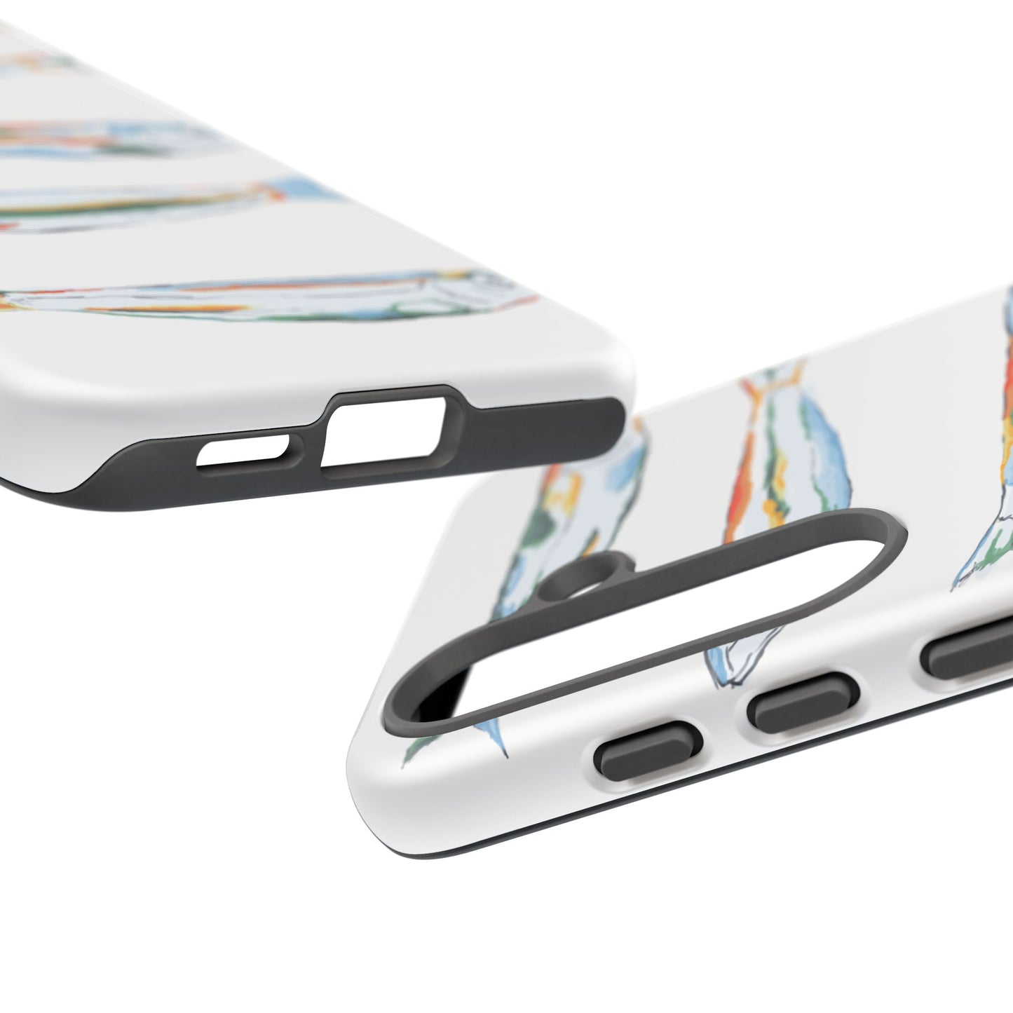 Tough Cases – Artistic Fish Design Phone Case, Unique Gift for Aquatic Lovers, Perfect for Birthdays, Holidays, and Everyday Use, Quirky Cases, Fun Phone Cases