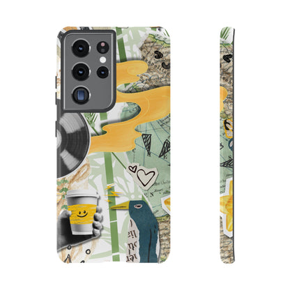 Artistic Phone Case, Unique Cell Phone Cover, Trendy Gifts for Music Lovers, Eco-Friendly Phone Accessory, Stylish Tech Gifts, Cool Cases, Unique Phone Cases