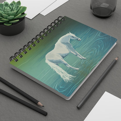 Emerald Shallows Spiral Notebook