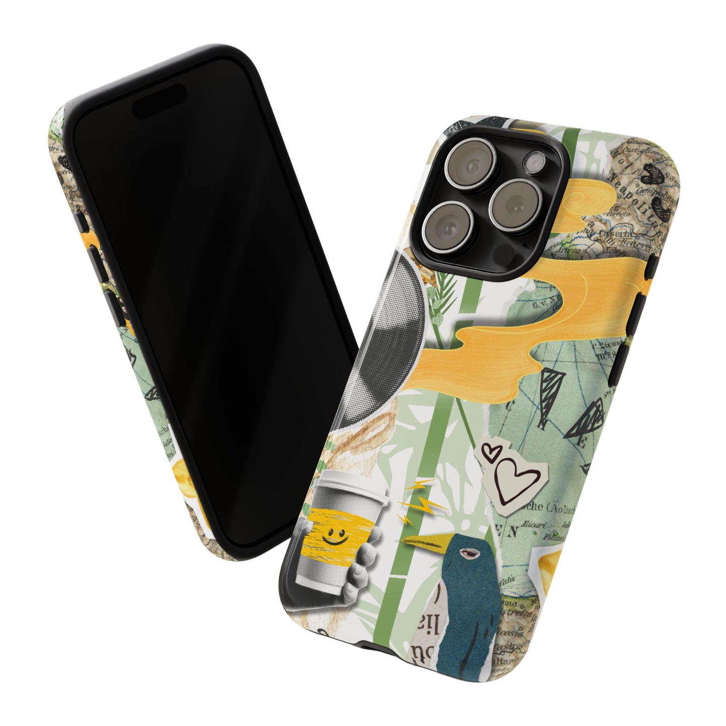 Artistic Phone Case, Unique Cell Phone Cover, Trendy Gifts for Music Lovers, Eco-Friendly Phone Accessory, Stylish Tech Gifts, Cool Cases, Unique Phone Cases