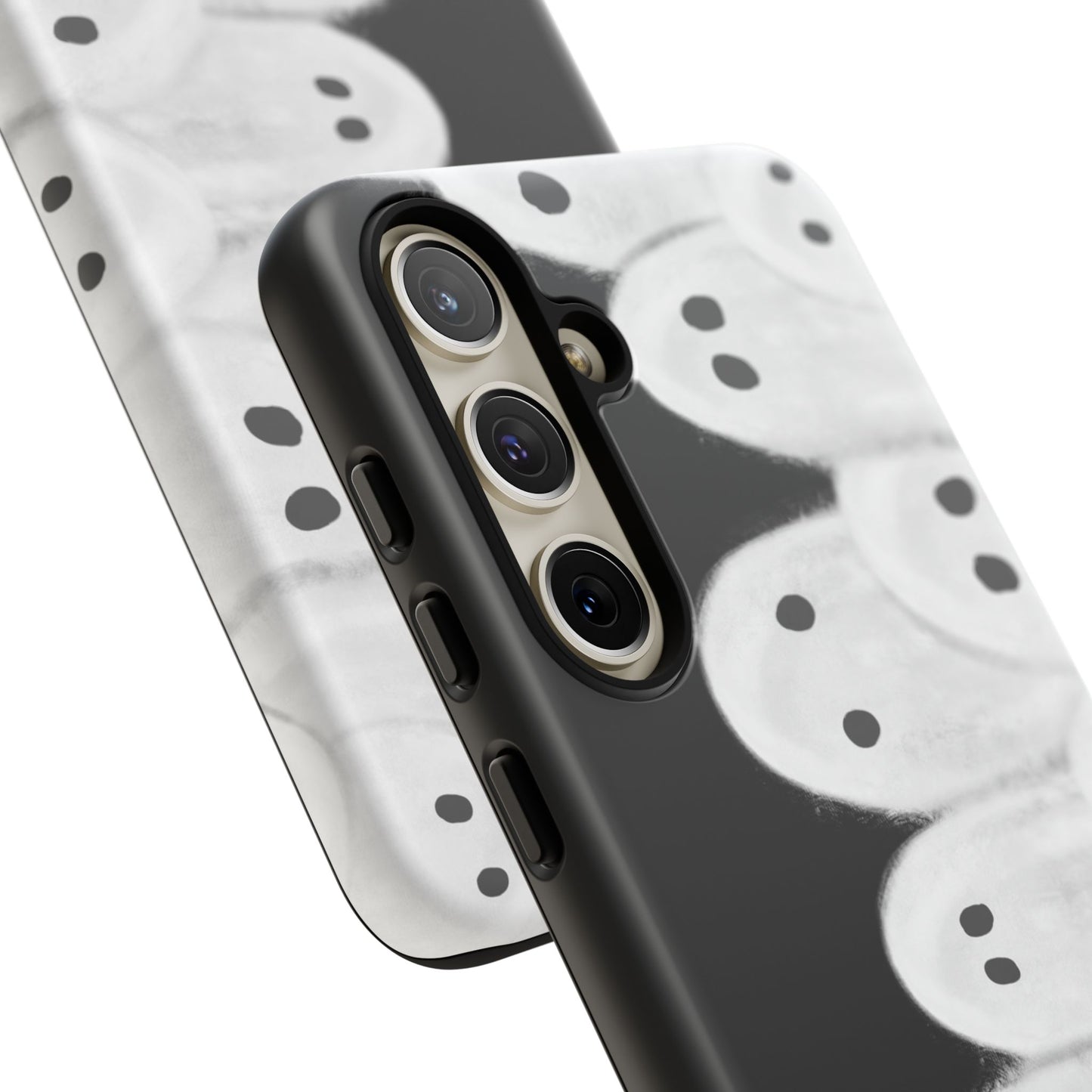 Painted Ghosts Phone Case | Ghostly Tough Phone Case for Spooky Style, Halloween Gift, Phone Cover, Ghost Theme, Unique Accessory, Spooky Season, Viral Painted Ghosts Inspired Design
