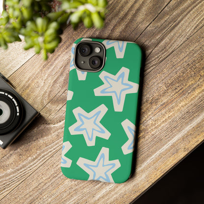 Retro Star Pattern Phone Case | Tough Cases, Colorful Cover for Phones, Phone Accessories, Gift for Her, Trendy Cases