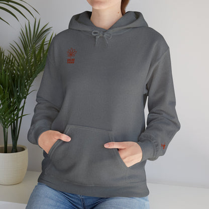 Artistic Unisex Hooded Sweatshirt - Cozy Streetwear, Casual Outfit, Perfect Gift, Fall Fashion, Graphic Hoodie