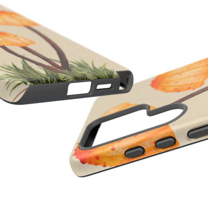 Mushroom Phone Case, Tough Cases for Nature Lovers, Unique Phone Covers, Gifts for Eco Enthusiasts, Fun Protective Cases