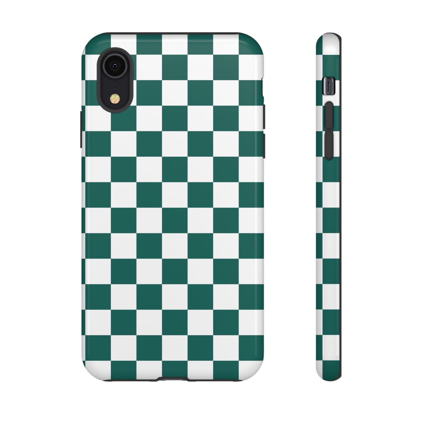 Stylish Checkered Phone Case, Protective Cover, Unique Gift, Trendy Accessory, Customizable Design, Ideal for All Ages
