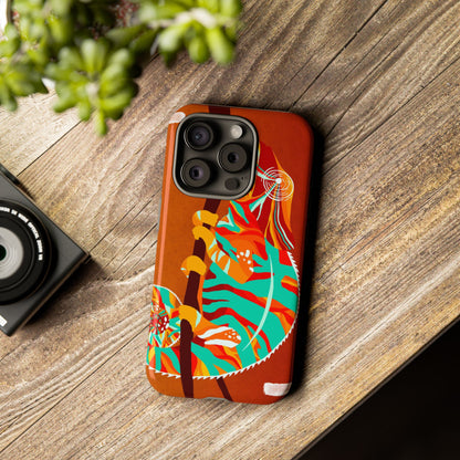 Chameleon Phone Case - Vibrant Artistic Design, Tough Cases for Animal Lovers, Unique Gift, Eco-Friendly Protection