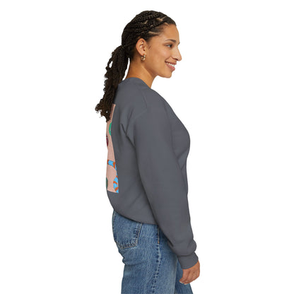 Funky Snake Unisex Crewneck Sweatshirt, Cozy Apparel, Unique Gift, Snake Art, Relaxed Style, Perfect for Casual Outings