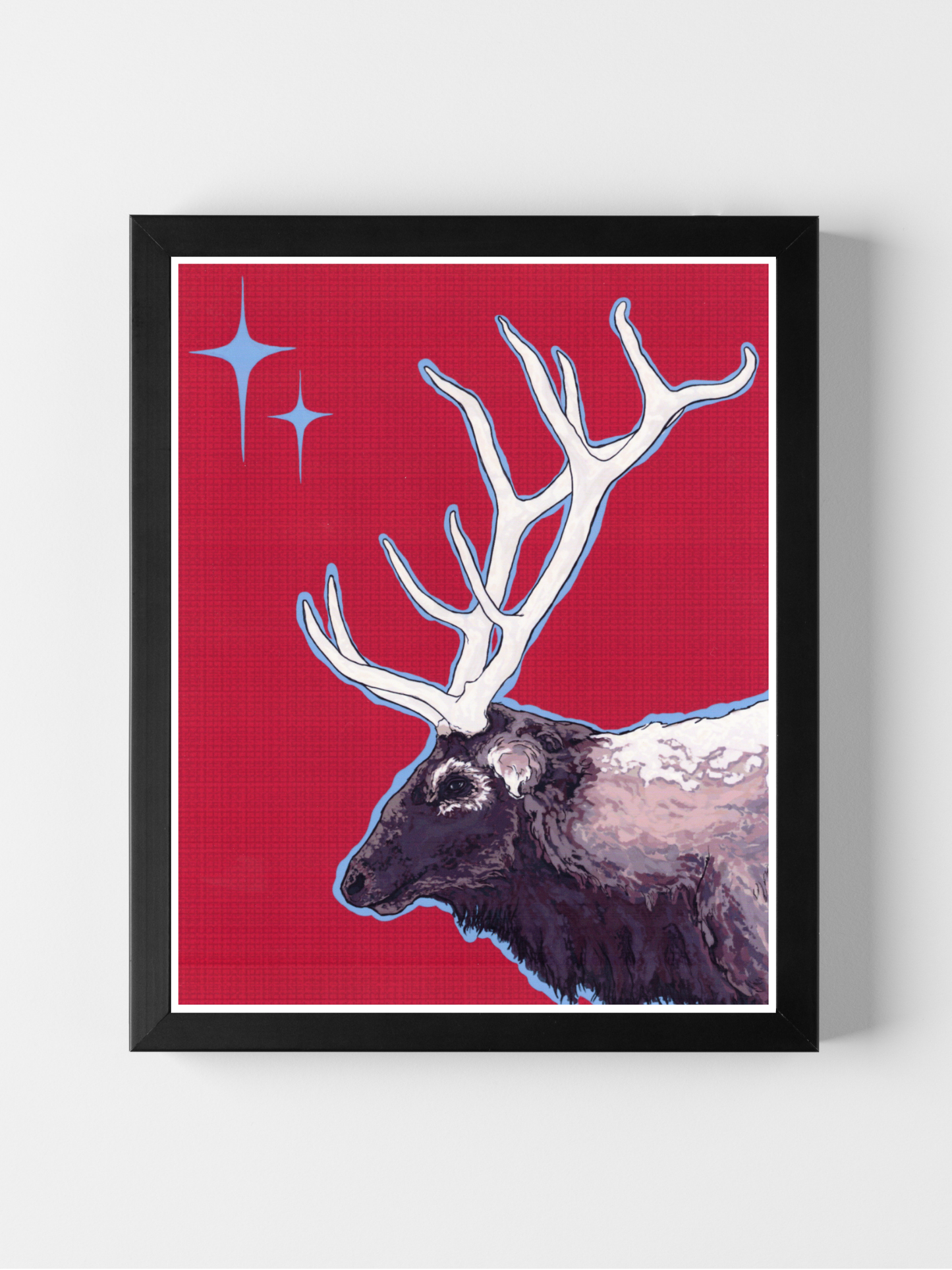 Starbound Elk Art Print