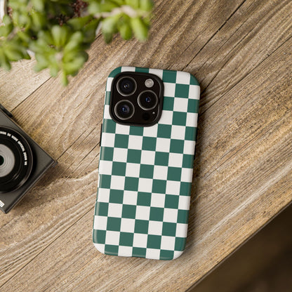 Stylish Checkered Phone Case, Protective Cover, Unique Gift, Trendy Accessory, Customizable Design, Ideal for All Ages