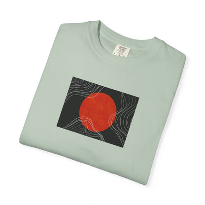 Sunset Vibes Unisex T-Shirt, Casual Summer Tee, Bohemian Shirt, Gift for Art Lovers, Men's and Women's Fashion