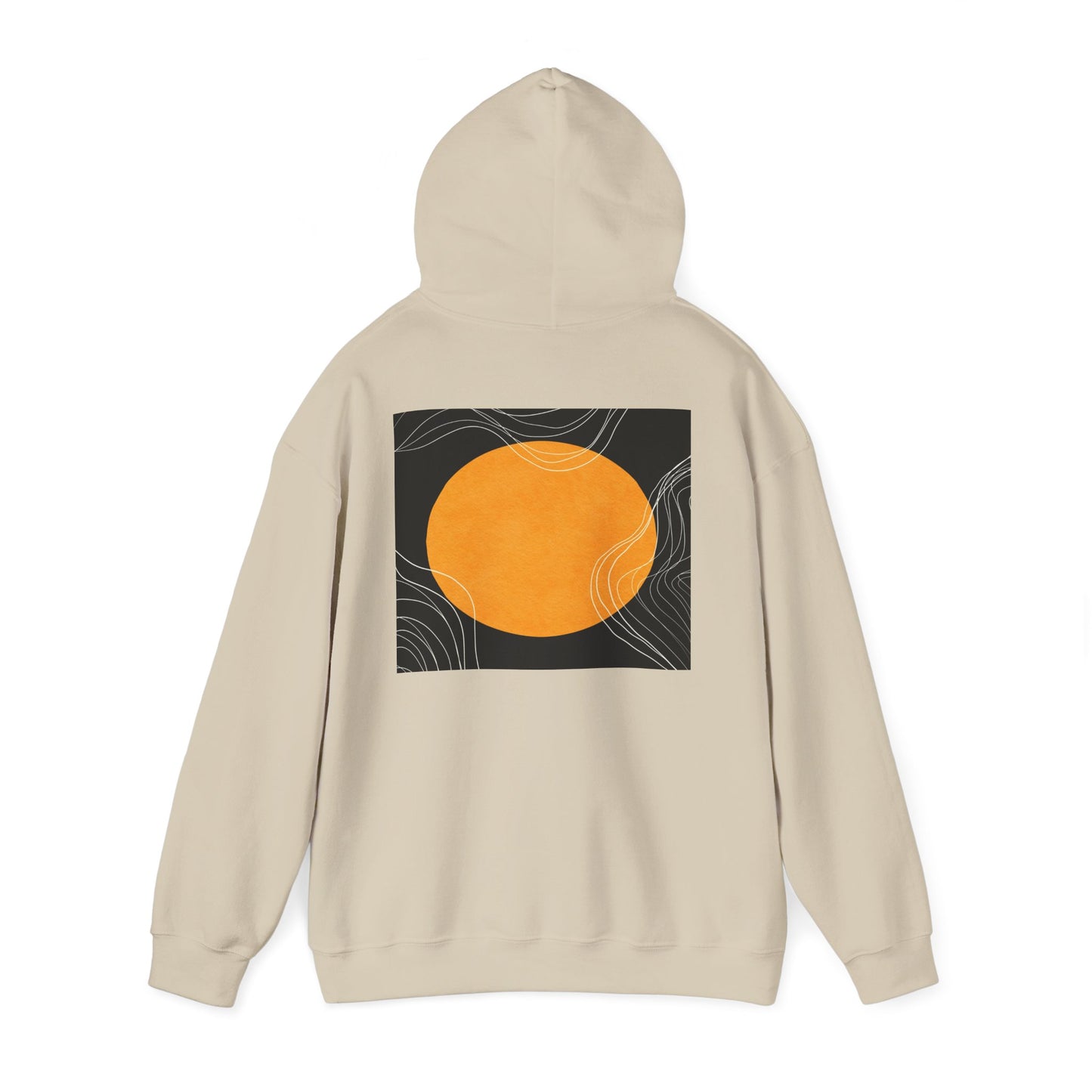 Lotus Sunshine Unisex Hoodie, Cozy Sweatshirt for Relaxation, Nature Lovers Gift, Everyday Comfort, Inspirational Outfit, Gift for Him, Gift for Her, Abstract Crewneck