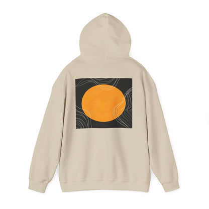 Lotus Sunshine Unisex Hoodie, Cozy Sweatshirt for Relaxation, Nature Lovers Gift, Everyday Comfort, Inspirational Outfit, Gift for Him, Gift for Her, Abstract Crewneck
