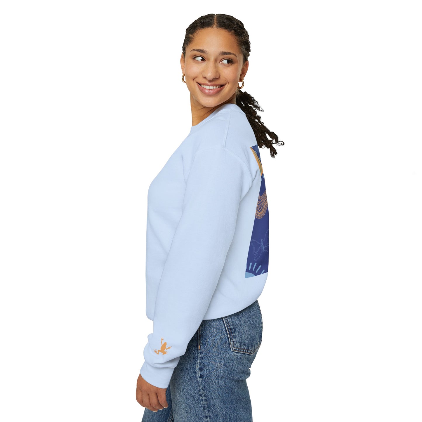 Vibrant Unisex Crewneck Sweatshirt, Cozy Sweatshirt for All Seasons, Casual Wear, Art-Inspired Gift, Spring Fashion, Unisex Apparel