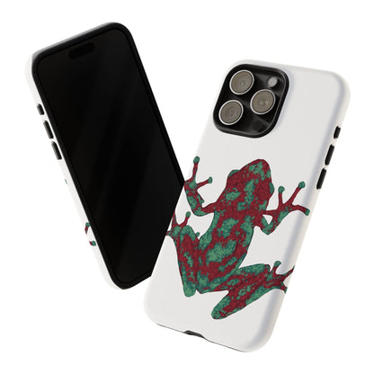 Frog Phone Case, Tough Cases, Eco-Friendly Phone Accessories, Unique Gifts for Nature Lovers, Cute Frog Design