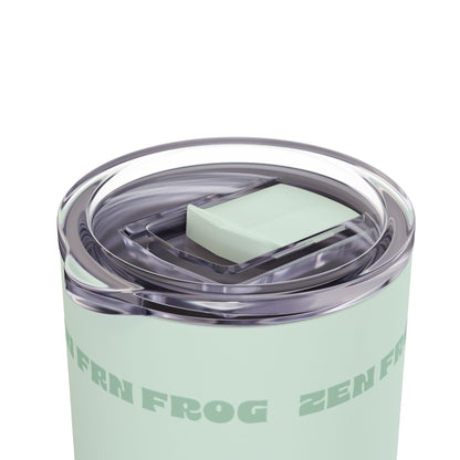 Zen Frog Skinny Tumbler, 20oz - Unique Drinkware for Nature Lovers, Eco-friendly Gift, Travel Cup, Summer Hydration, Stylish Reusable Cup