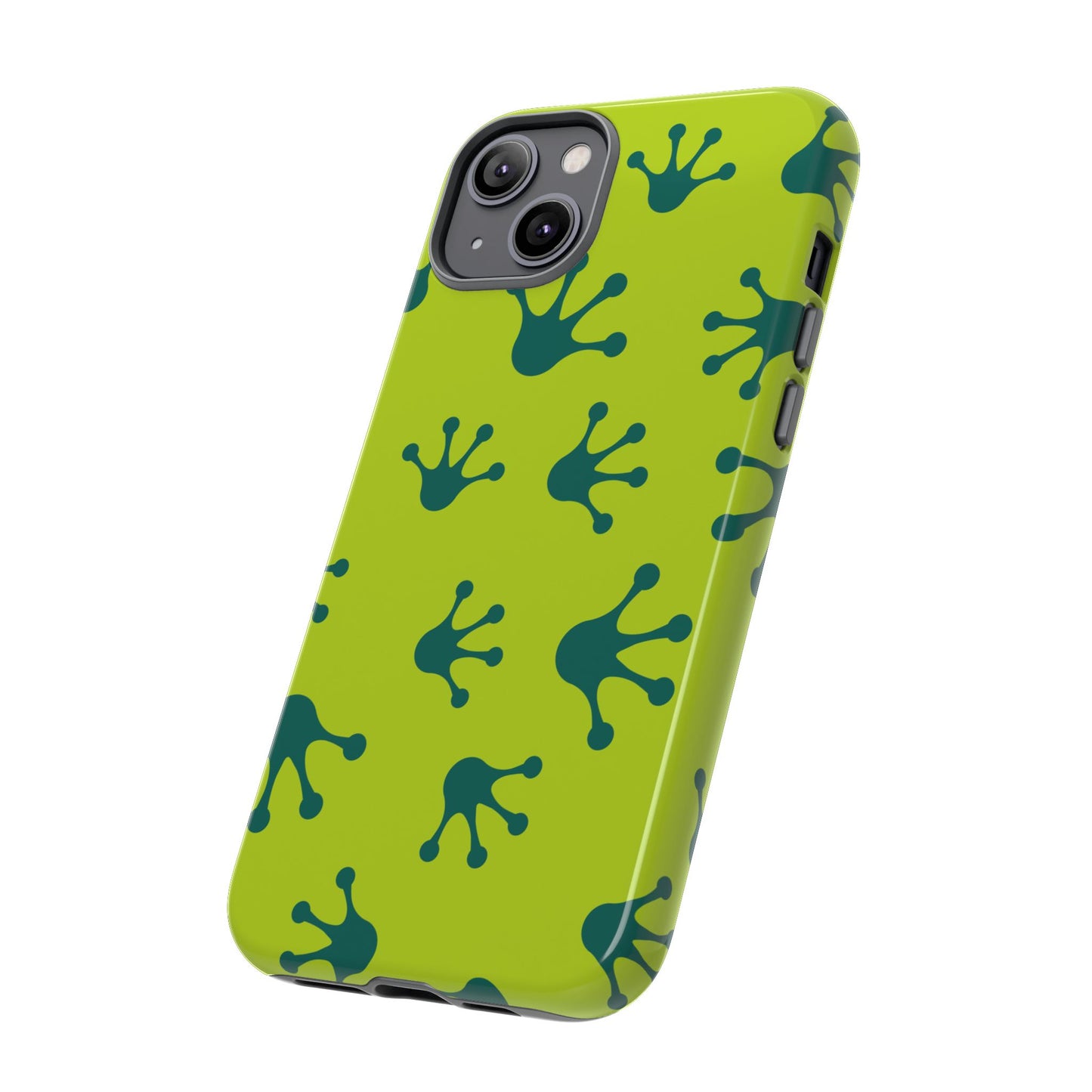 Frog Pattern Phone Case, Fun and Colorful Phone Cover, Durable Phone Protection, Gifts for Nature Lovers, Unique Accessory