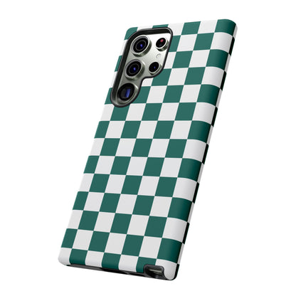 Stylish Checkered Phone Case, Protective Cover, Unique Gift, Trendy Accessory, Customizable Design, Ideal for All Ages