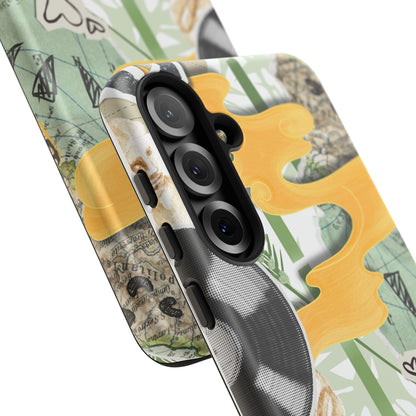 Artistic Phone Case, Unique Cell Phone Cover, Trendy Gifts for Music Lovers, Eco-Friendly Phone Accessory, Stylish Tech Gifts, Cool Cases, Unique Phone Cases