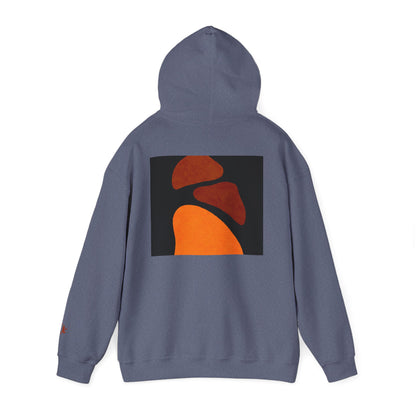 Artistic Unisex Hooded Sweatshirt - Cozy Streetwear, Casual Outfit, Perfect Gift, Fall Fashion, Graphic Hoodie