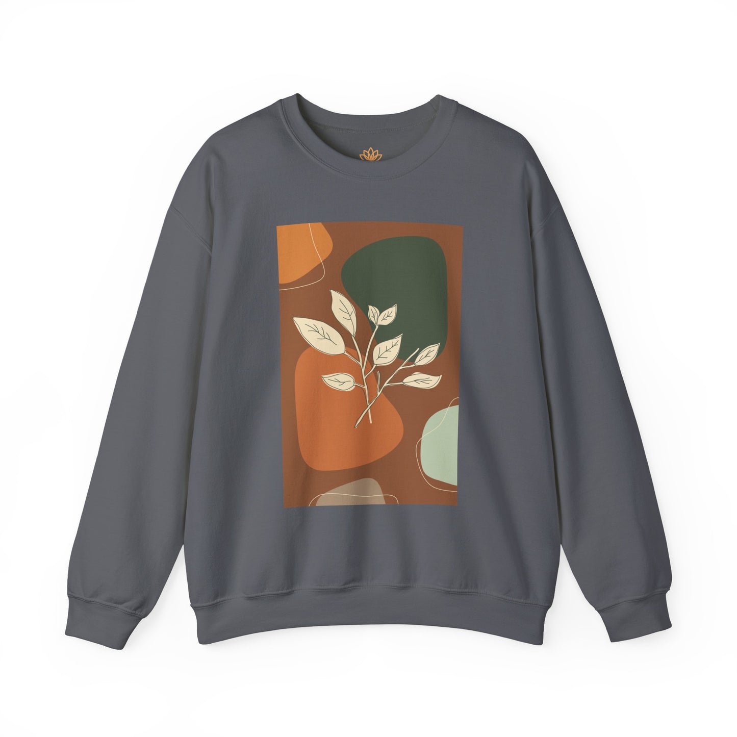 Botanical Print Crewneck Sweatshirt | Cozy Unisex Sweatshirt, Fall Fashion, Casual Wear, Gift for Her, Botanical Art