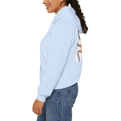 Lotus & Sun Graphic Hoodie - Cozy Unisex Sweatshirt, Trendy Casual Wear, Yoga Gift, Inspirational Apparel, Relaxed Style